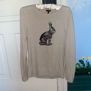 Like New Talbots Rabbit Sweater